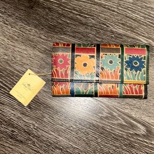 RARE Patricia Nash Floral Wallet